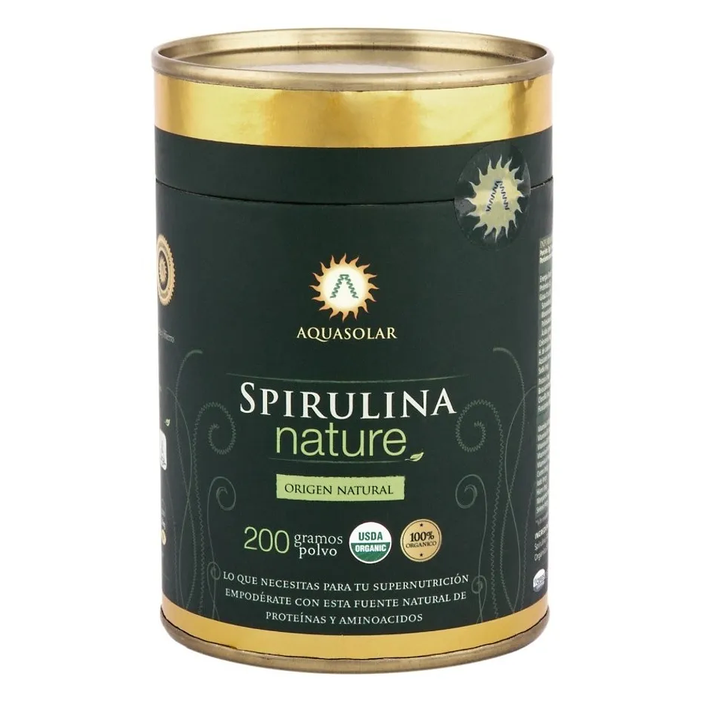 Spirulina Nature Aq 200 Grs Polvo