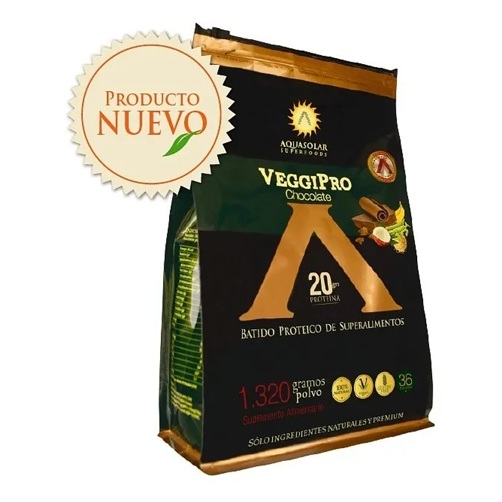 Veggi Pro Chocolate Batido Proteico Vegano 1.320 Grs