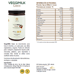 Leche de Coco Veggimilk 2x600 Grs para 30 Litros