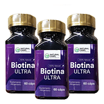 Pack 3 Biotina Ultra Nf 3x60 Capsulas.