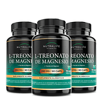 L Treonato De Magnesio Lf 270 Capsulas 250mg 3x90