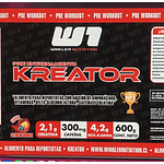 Pre Entreno Kreator 30 Servicios 600 Grs Winkler c/ Creatina. Hot Hawai