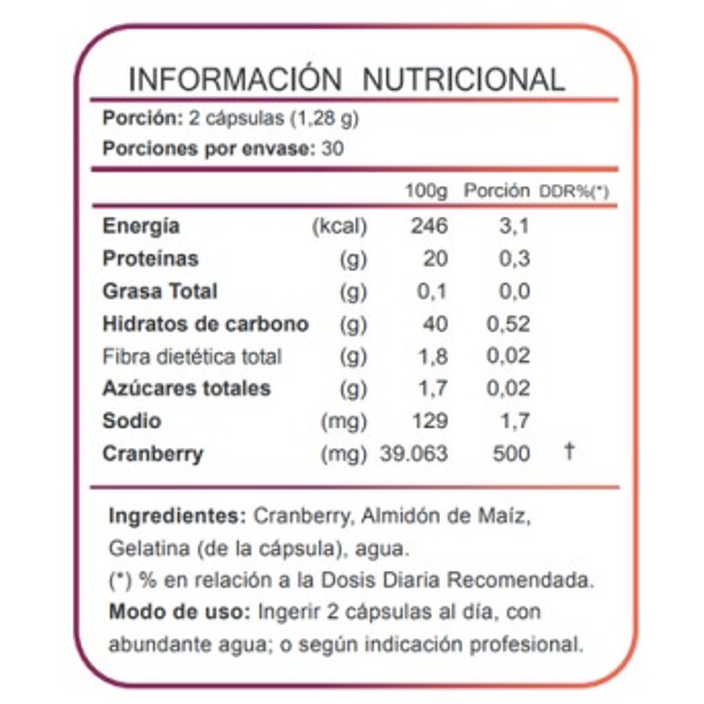 Cranberry Fnl 3 Frascos 180 Capsulas 3x60