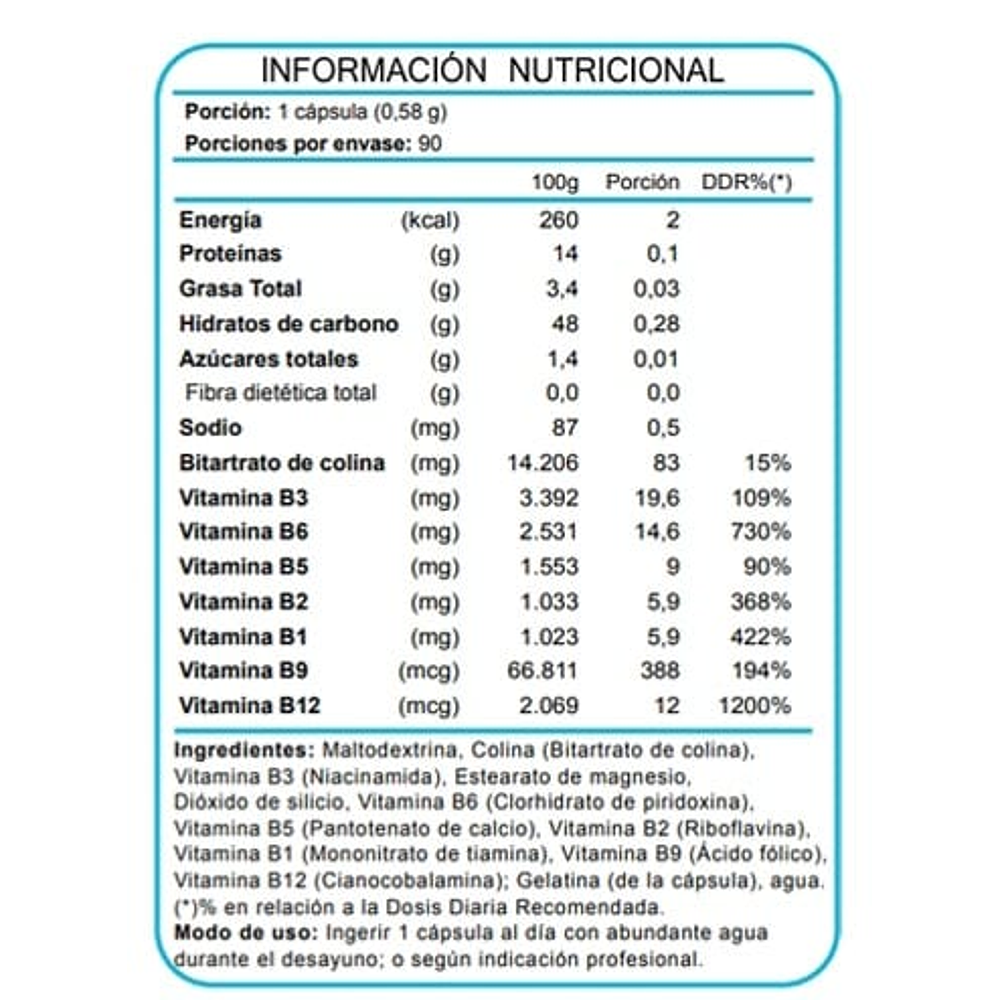 Vitaminas Complejo B Fnl 3 Frascos 3x90 Caps SofGel B1 B2 B3 B6 B7 B9 B12