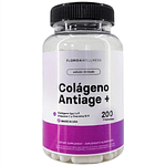 Antiage : Colageno Tipo I y II + Coenzima Q10 + Vit C Nf 200 Capsulas