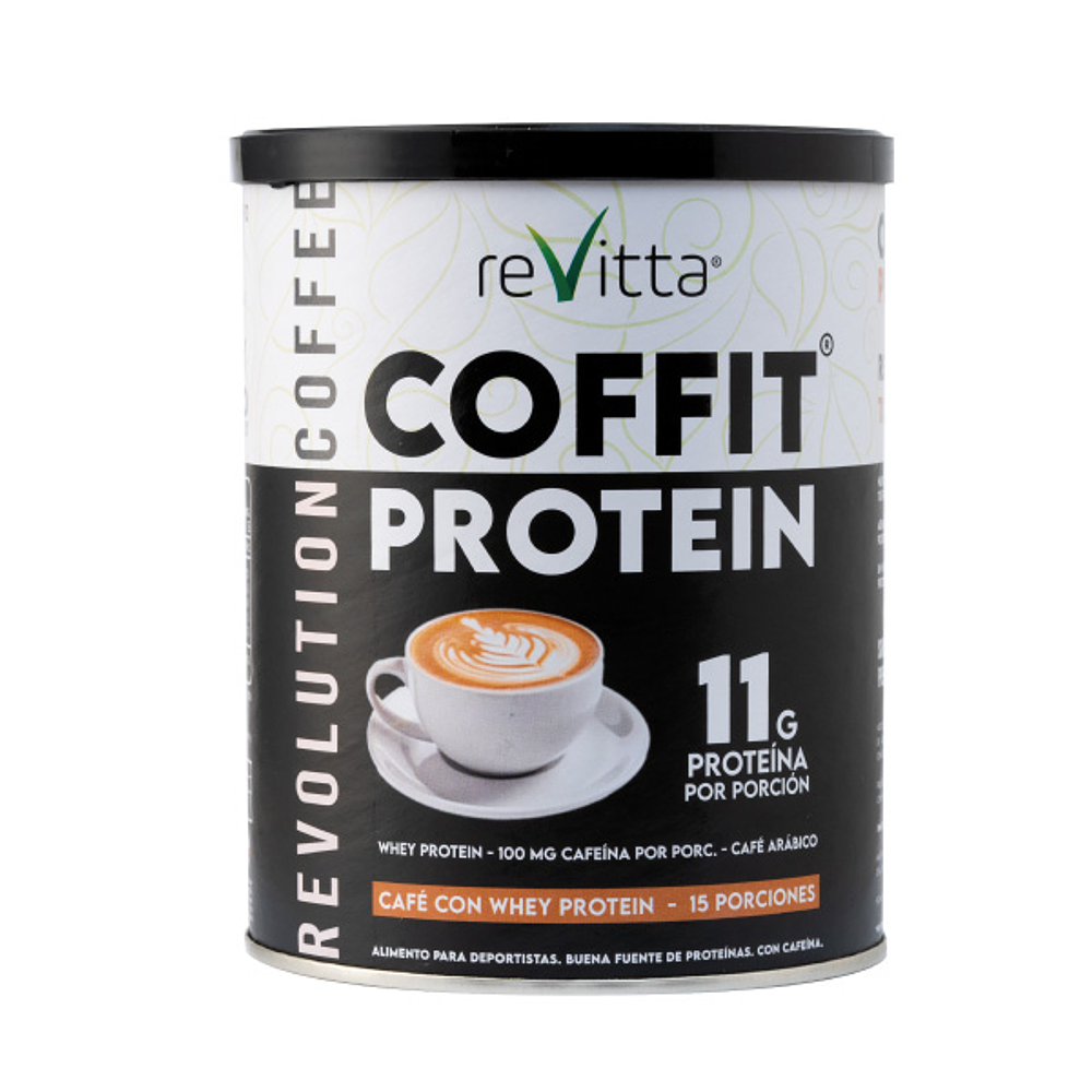 Cafe Coffit 300 Gr C/ Proteina Whey. 100mg Cafeína/ Porción