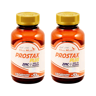 PEPA de CALABAZA + ZINC  Gm 2 Fcos 2x120 Caps.Vejiga / Prostata