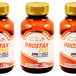 PEPA de CALABAZA + ZINC  Gm 3 Frascos 3x120 Cap. Vejiga / Prostata