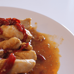 Frango com molho Teriyaki