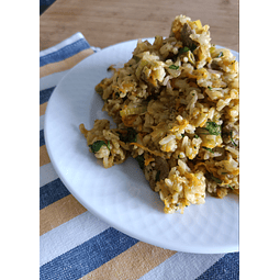 Arroz Tailandês com Vaca e Legumes