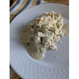 Frango Desfiado com Maionese de Salsa Light