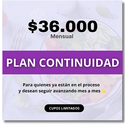 Asesoría Nutricional (Continuidad)