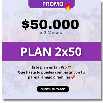 Asesoría Nutricional (2 Meses)