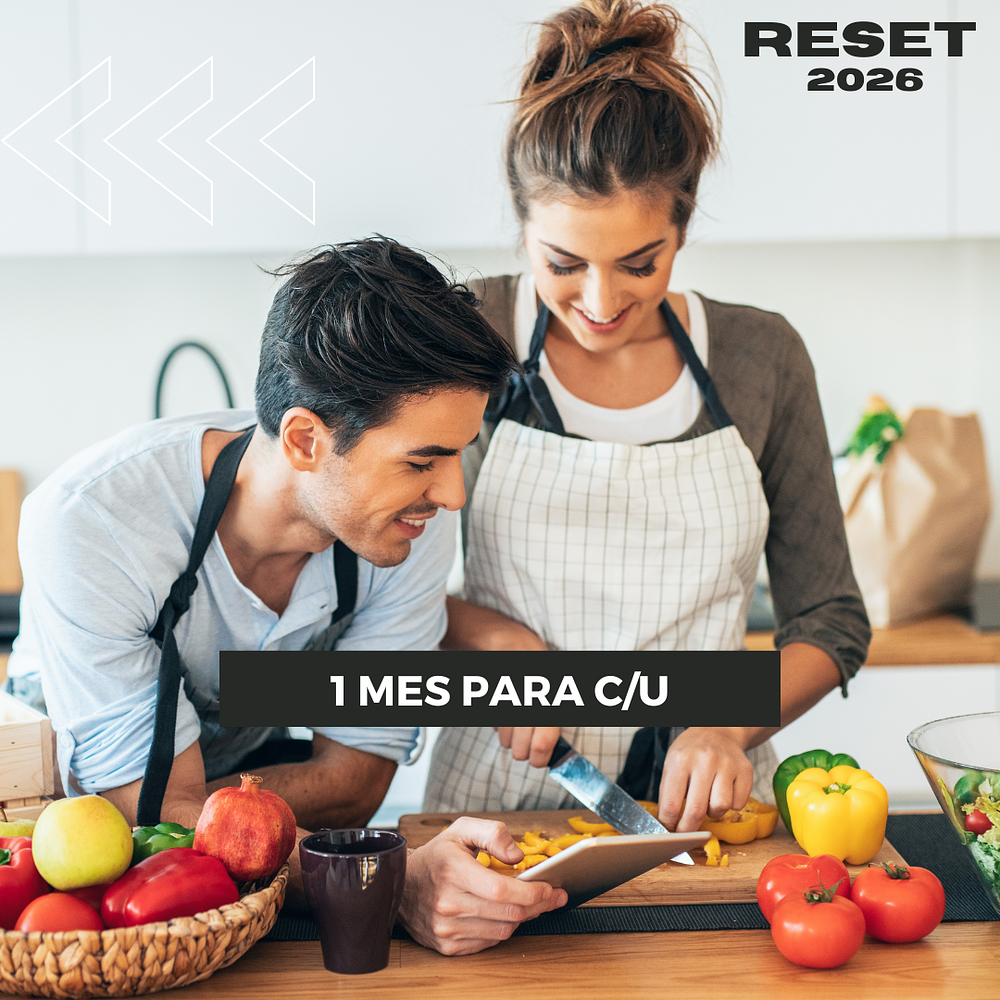 ASESORÍA NUTRICIONAL PAREJAS (1 MES c/u) 💜