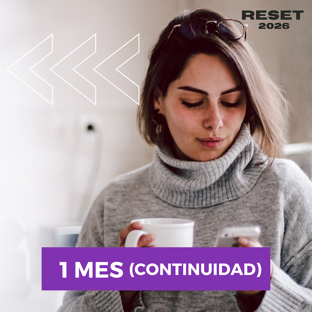 ASESORÍA NUTRICIONAL INDIVIDUAL - CONTINUIDAD  (Por 1 Mes) 