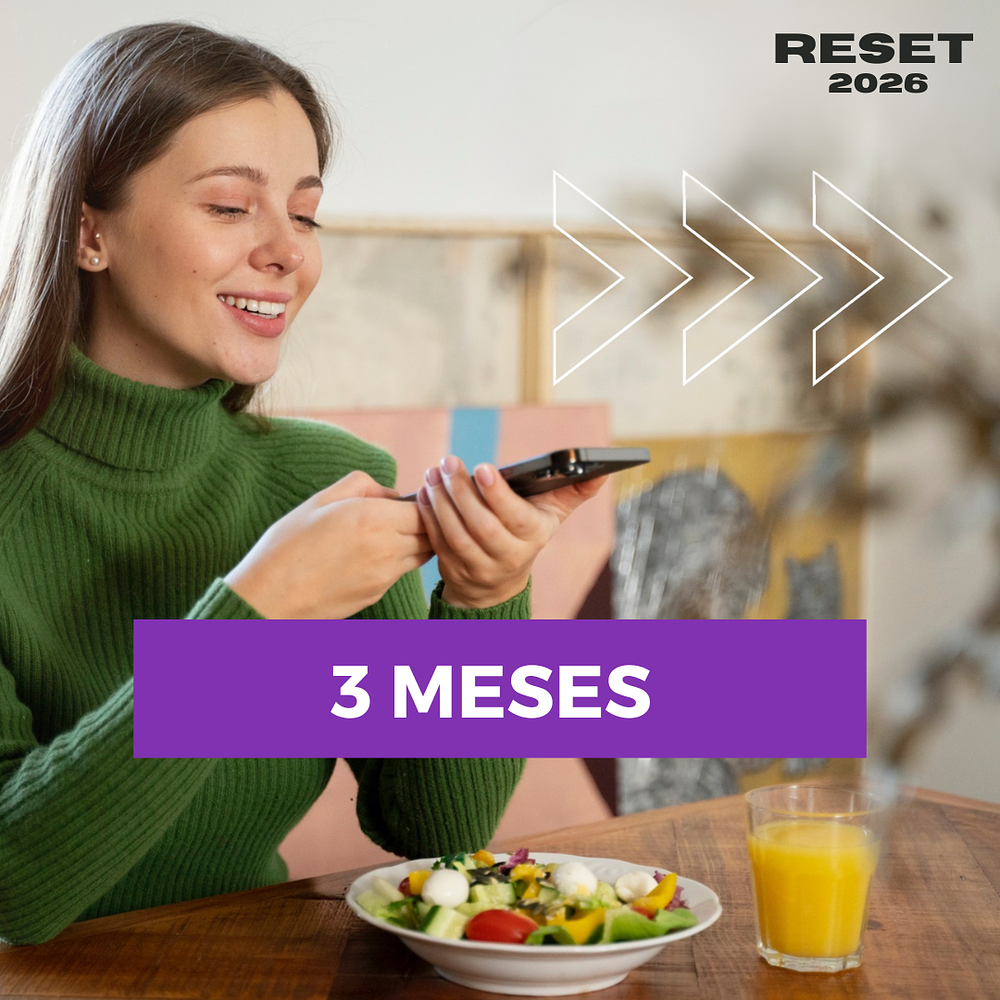 ASESORÍA NUTRICIONAL INDIVIDUAL (Por 3 Meses)