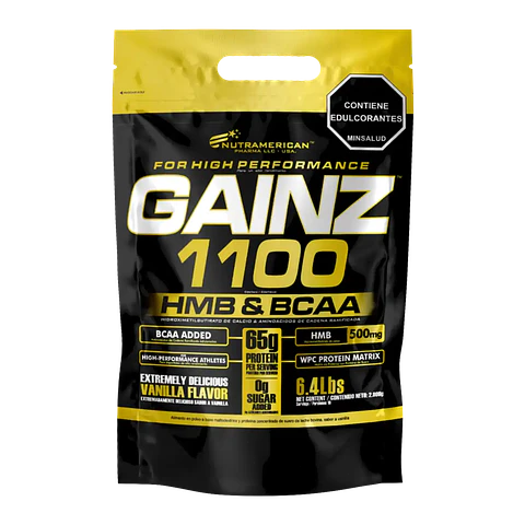 GAINZ 3LB - 6LB NUTRAMERICAN PHARMA