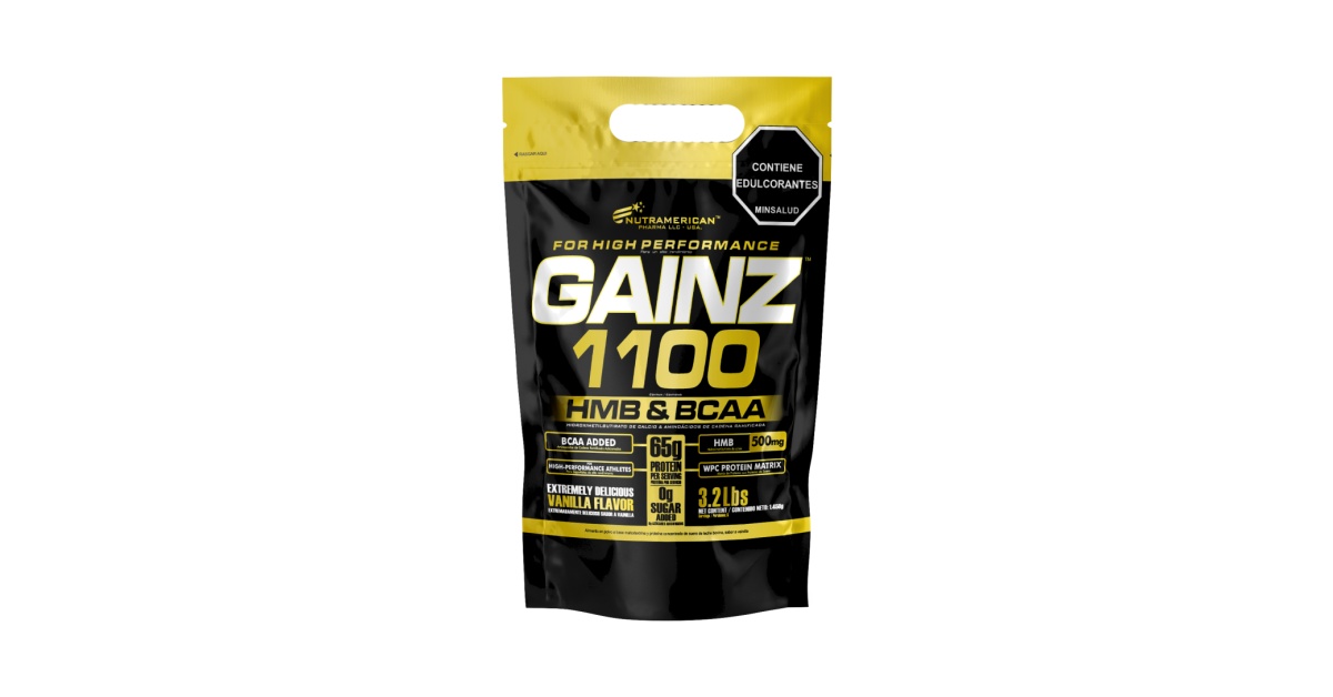 GAINZ 3LB - 6LB NUTRAMERICAN PHARMA 3