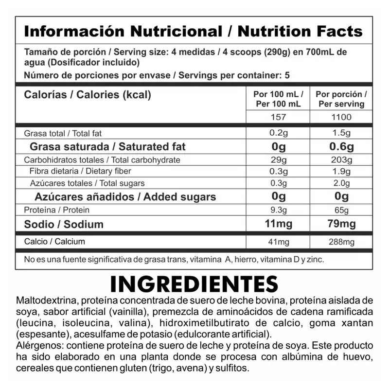 GAINZ 3LB - 6LB NUTRAMERICAN PHARMA 4