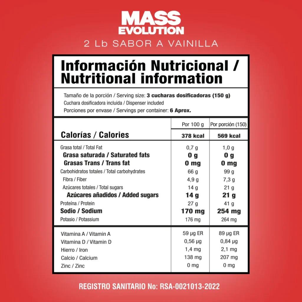 MASS EVOLUTION 2LB - 4LB- 10LB 2