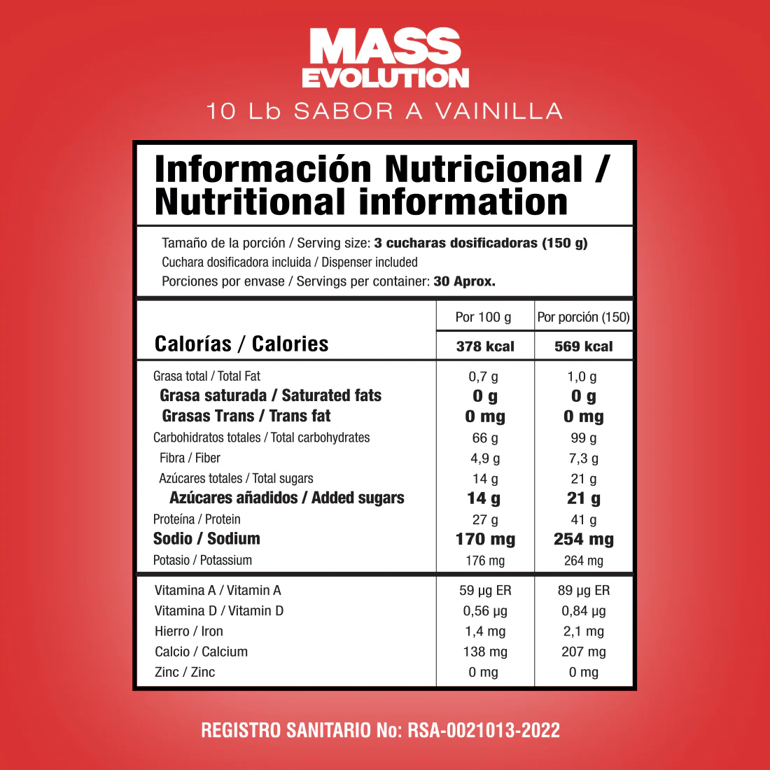 MASS EVOLUTION 2LB - 4LB- 10LB 4