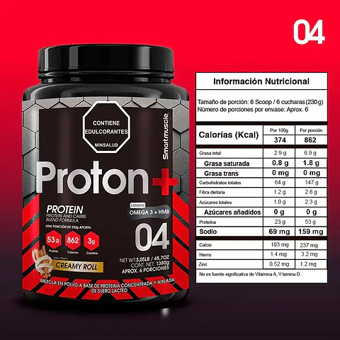 PROTON + GAINER  - SMART MUSCLE