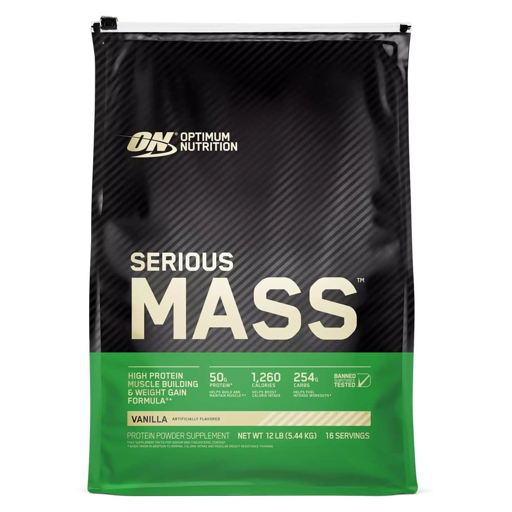 SERIOUS MASS 3LB-6LB-12LB / OPTIMUN NUTRITION  5