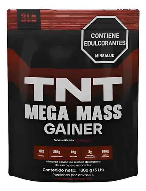 MEGA MASS GAINER 3LB,6LB,12LB / TNT 