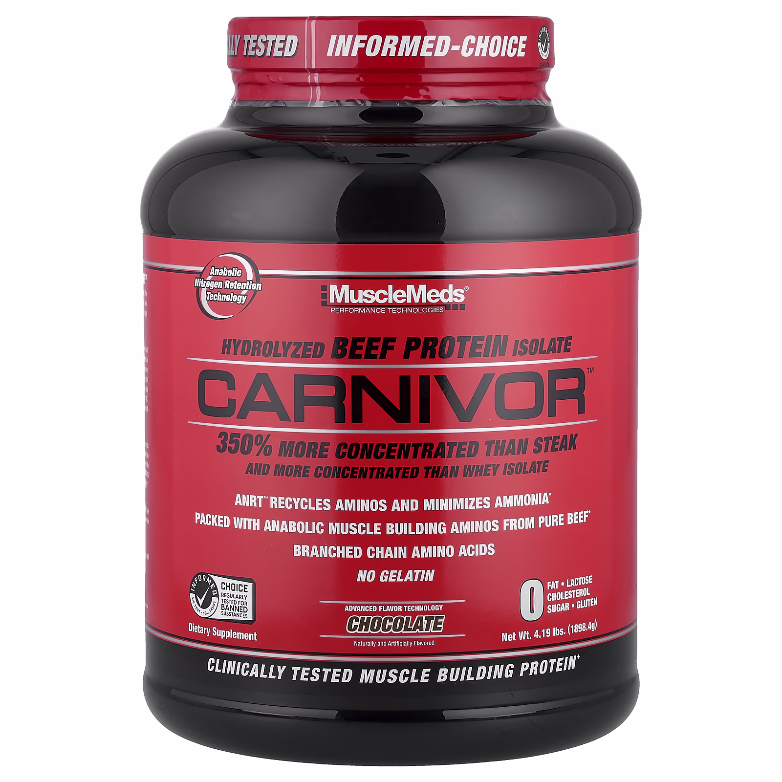  CARNIVOR 0 2LB - 4LB - 8LB MUSCLEMEDS 5