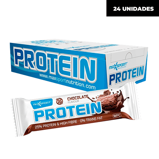 Max Sport Protein Bar 60gr (24 unidades) Sabor: Choco & nuts