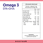 Omega 3 1000mg Epa + Dha 90 Cápsulas Blandas - Miniatura 2