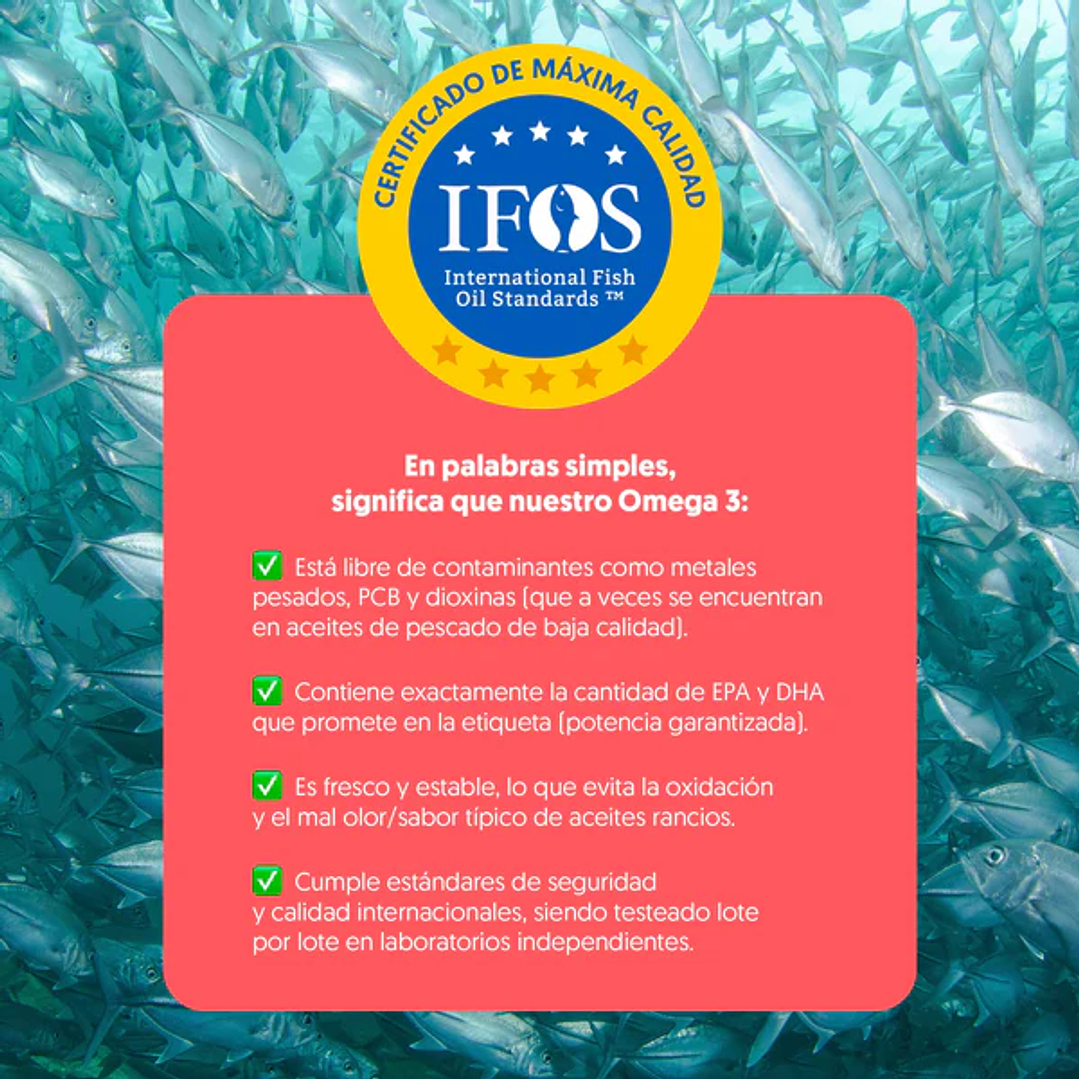 Omega 3 1000mg Epa + Dha 90 Cápsulas Blandas 3