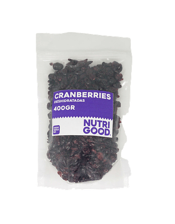 Cranberries Deshidratadas 400Grs