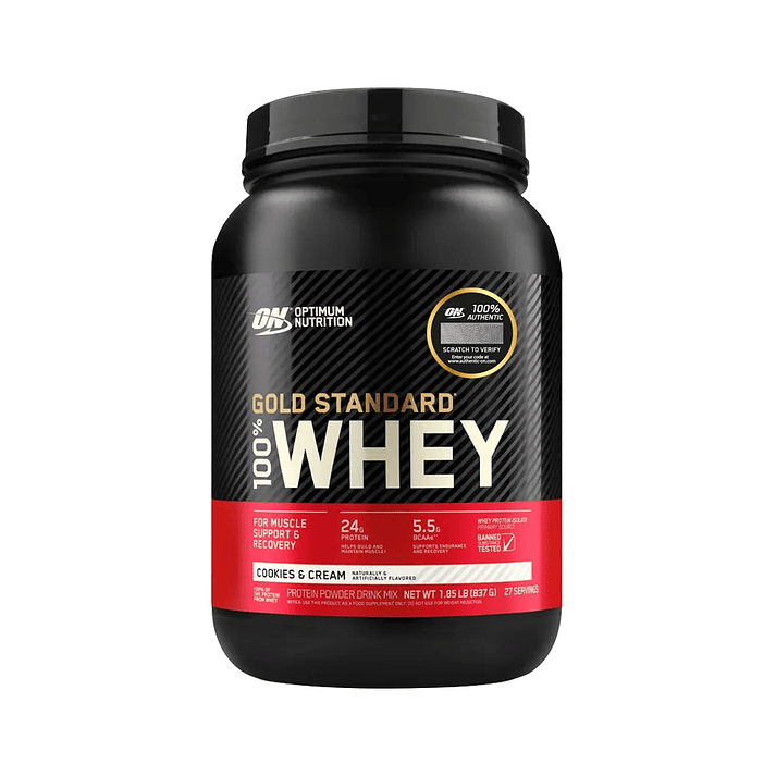 🍪Optimum Nutrition Gold Standard 100% Whey Protein 1.85 lb – Cookies 1