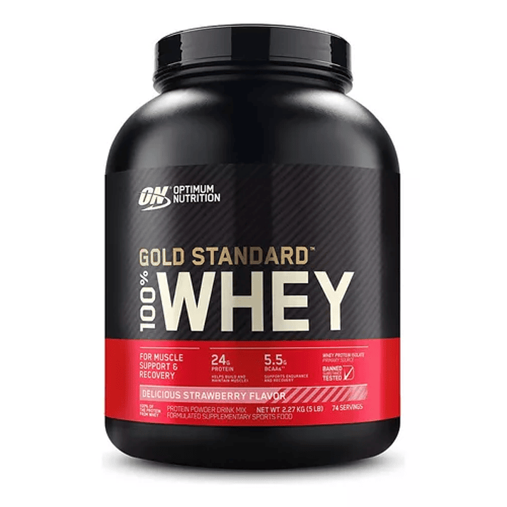 🥤 Optimum Nutrition Gold Standard 100% Whey Protein 5 lb 6