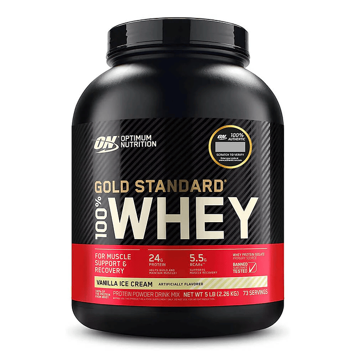 🥤 Optimum Nutrition Gold Standard 100% Whey Protein 5 lb 2