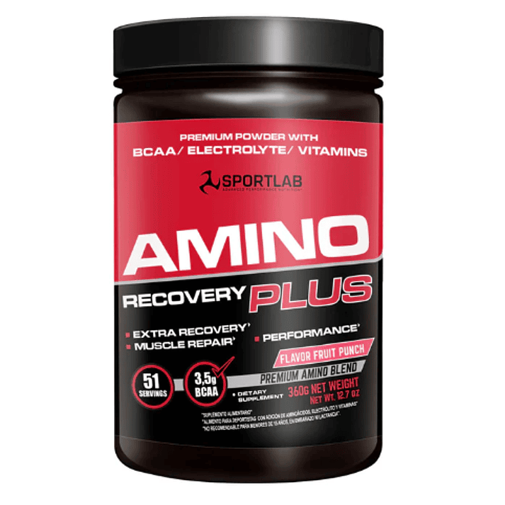 New Amino Recovery Plus 357gr Fruit Punch 1