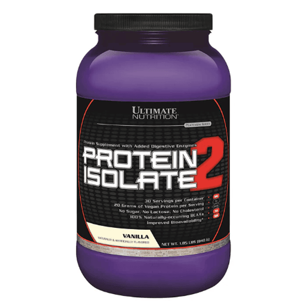 Protein Isolate, Proteína Vegetariana (2 Lb)