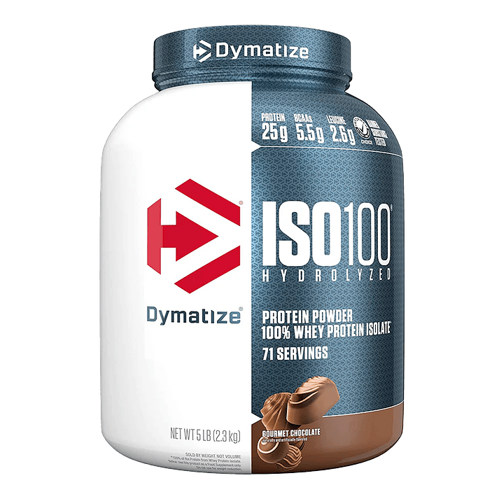 ⚡ISO 100, Proteína Whey Hidrolizada 5 lb | Dymatize 1