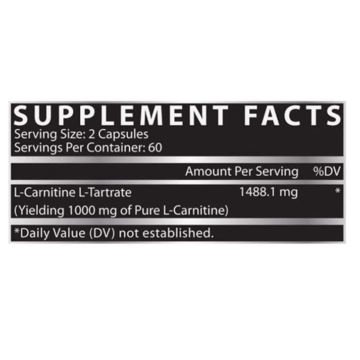 💊 Carnitine 1000 60 cápsulas – Nutrex 2