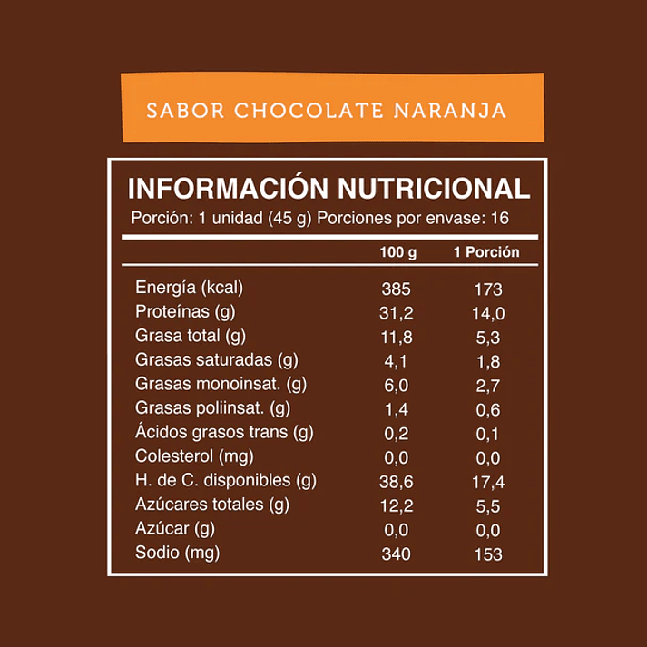 Wild Protein Vegana Chocolate Naranja 2