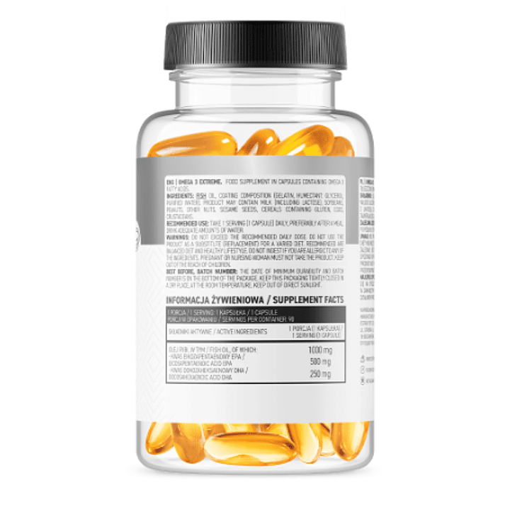 🟢 Omega 3 Extreme 90 Caps | OstroVit 3