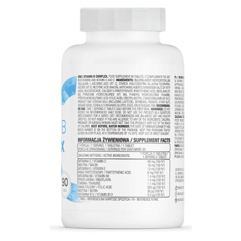 🟡 Vitamin B Complex 90 Tabs | OstroVit 2