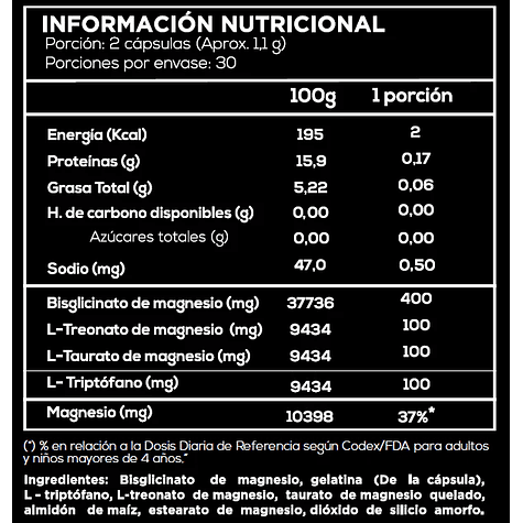 🧠 Magnesio + Triptófano | Strive 3