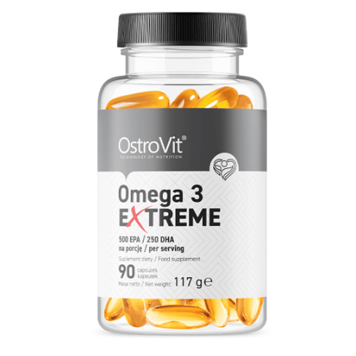 🟢 Omega 3 Extreme 90 Caps | OstroVit 1