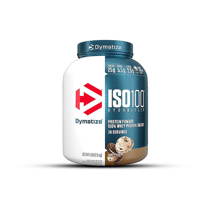 ⚡ISO 100, Proteína Whey Hidrolizada 5 lb | Dymatize 4