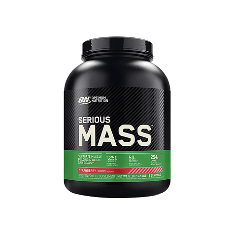 ⚡ Serious Mass, Ganador de Peso 6 lb | Optimum Nutrition 3