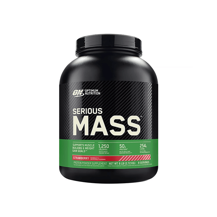 ⚡ Serious Mass, Ganador de Peso 6 lb | Optimum Nutrition 3