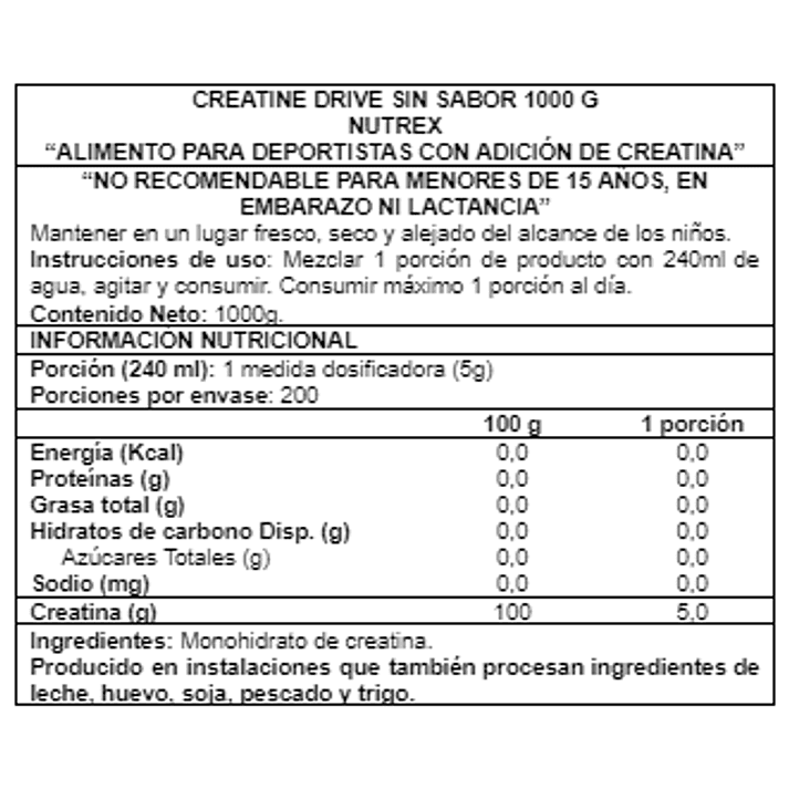 ⚡ Creatine Monohydrate 1 kg | Nutrex 2