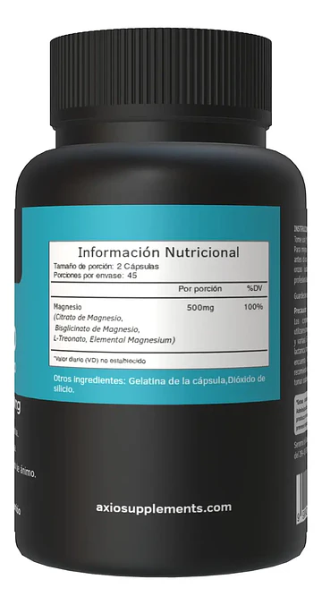 Triple Magnesio Premium 500mg – Energía y Relajación de Nutrimax - suplementos original en Chile - rutina en la mañana